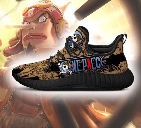 Usopp Reze Shoes OP Anime Shoes Fan Gift Idea TT04