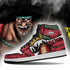 Blackbeard Sneakers Yami Yami No mi Custom Anime OP Shoes