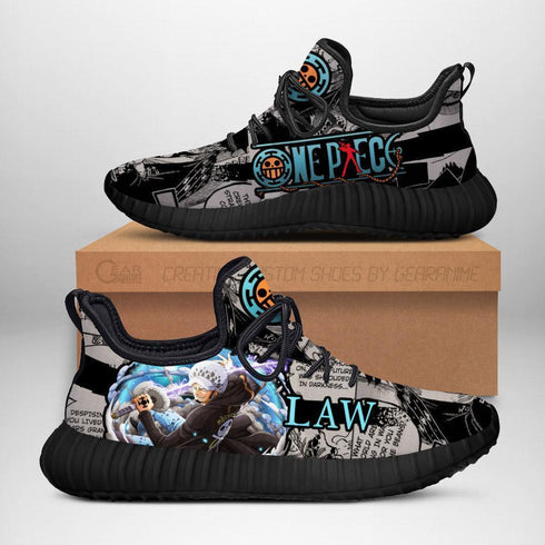 Trafalgar Law Reze Shoes OP Anime Shoes Fan Gift Idea TT04