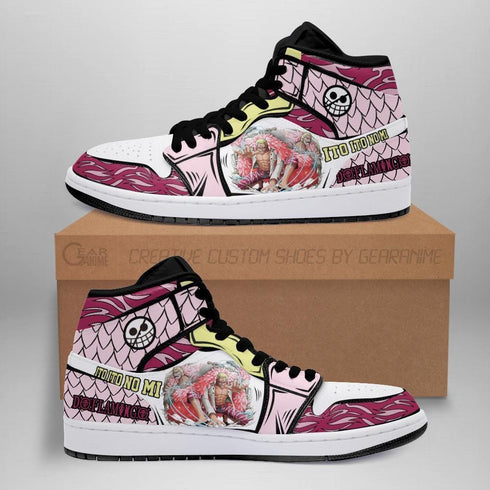 Donquixote Doflamingo Sneakers Custom Anime OP Shoes