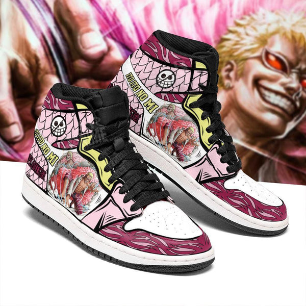 Donquixote Doflamingo Sneakers Custom Anime OP Shoes
