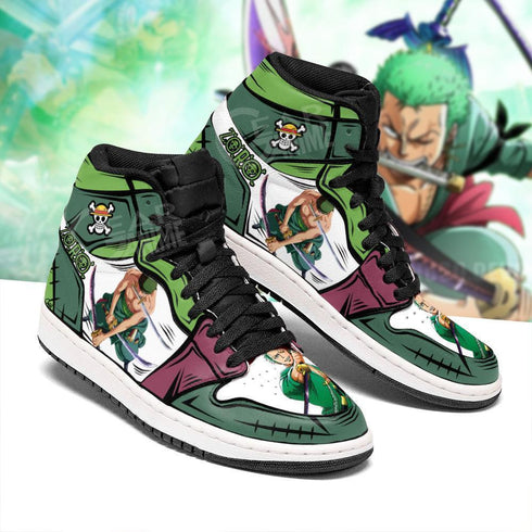 Zoro Sneakers Custom Anime OP Shoes