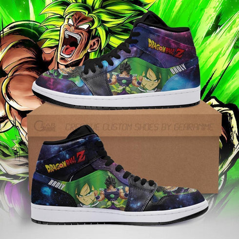 Broly Sneakers Galaxy Custom DB Anime Shoes