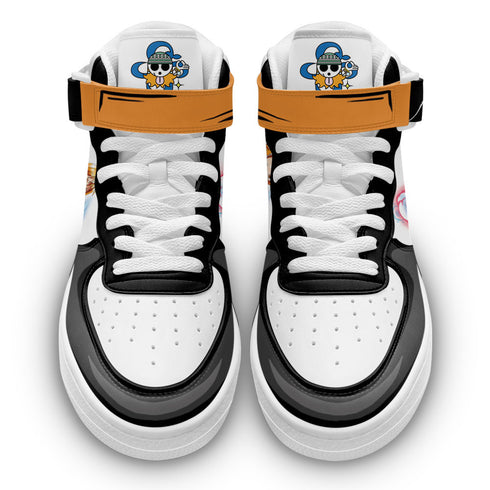 Nami Sneakers Air Mid OP Custom Anime Shoes