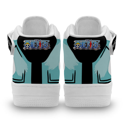 Franky Sneakers Air Mid OP Custom Anime Shoes