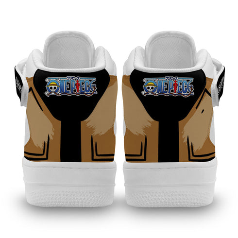 Usopp Sneakers Air Mid OP Custom Anime Shoes