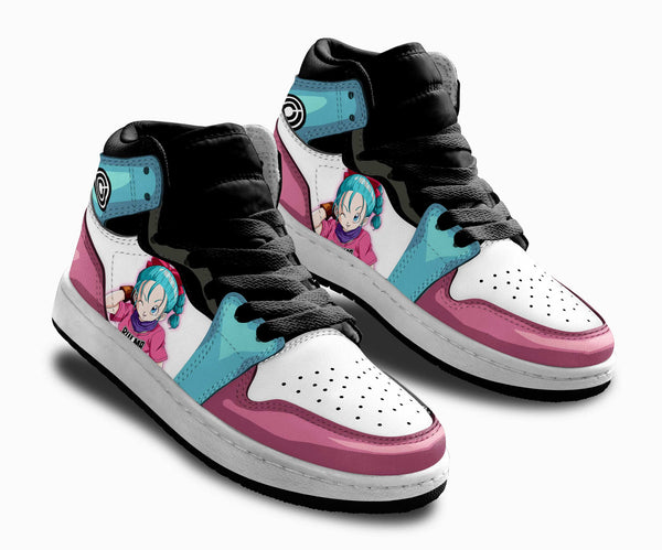 Bulma Kids Sneakers Custom Dragon Ball Anime Shoes For Kids