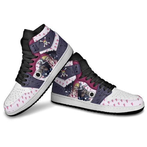 Donquixote Rosinante Sneakers Custom OP Anime Shoes Gifts