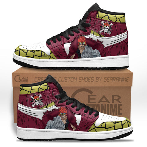 Eustass Kid Sneakers Custom OP Anime Shoes Gifts