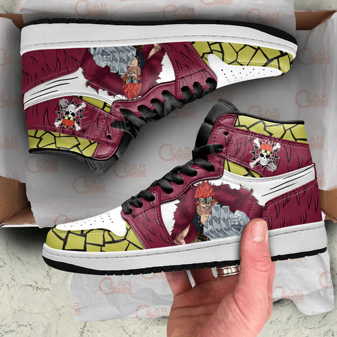 Eustass Kid Sneakers Custom OP Anime Shoes Gifts