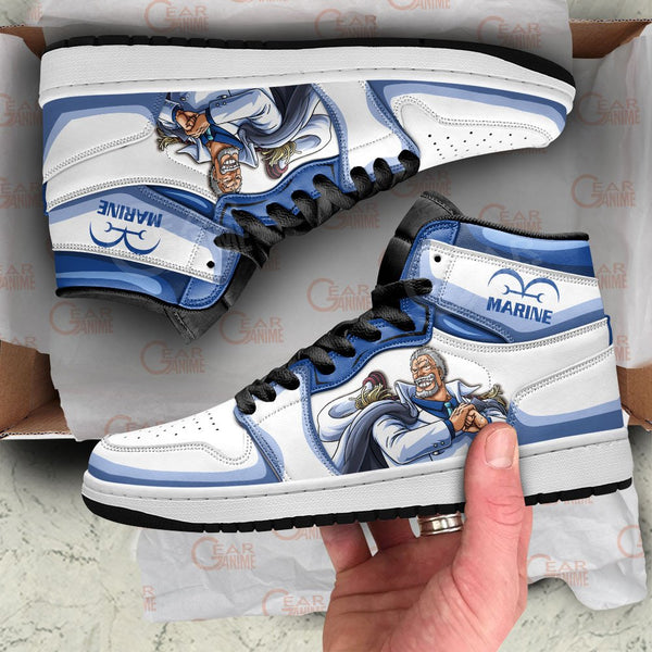 Monkey D Garp Sneakers Custom OP Anime Shoes Gifts