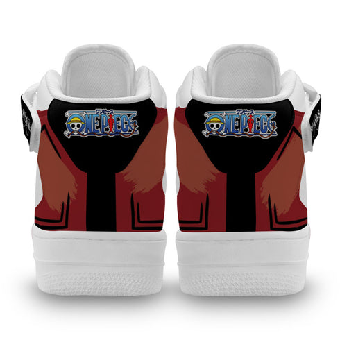 Shanks Sneakers Air Mid OP Custom Anime Shoes