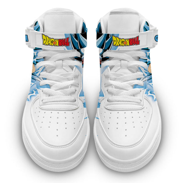 Gogeta Sneakers Air Mid Custom Dragon Ball Anime Shoes