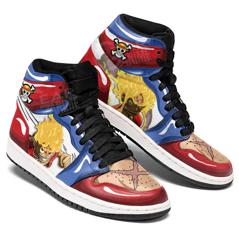 Luffy Gear 5 Sneakers Custom OP Anime Shoes