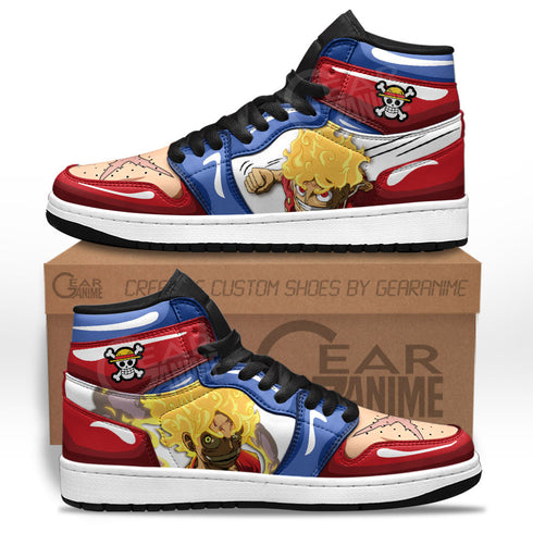 Luffy Gear 5 Sneakers Custom OP Anime Shoes