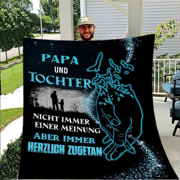 Divesart - Decke vom Vater an die Tochter - "Papas Tochter"