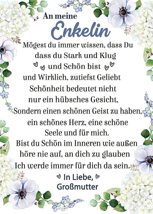 Divesart - Decke von Großmutter zu Enkelin - "Frische der Morgenblume"