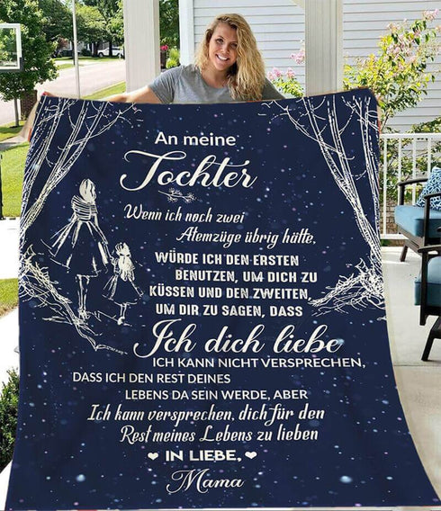 Divesart - Decke von Mutter zu Tochter - "Du bist mein Glück"