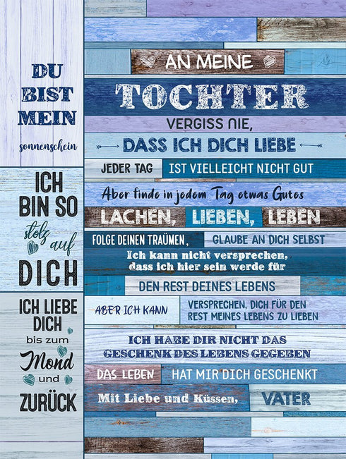 Divesart - Decke vom Vater an die Tochter - "Die Unvermeidlichkeit der Liebe"