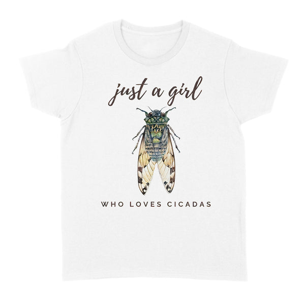 Divesart - Just a girl who love cicadas - Standard Women's T-shirt