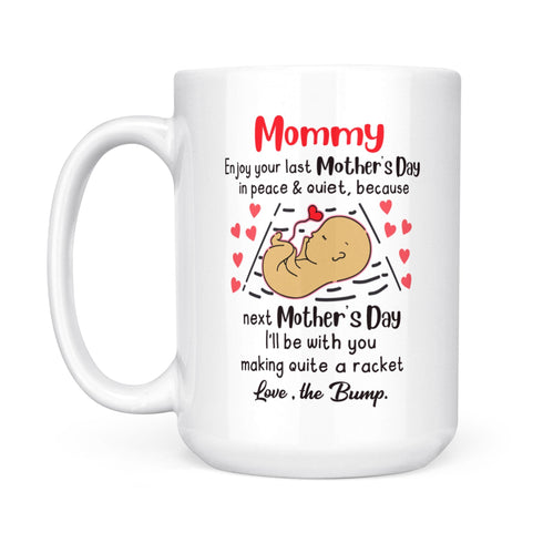 Divesart - Gift For Mom To Be Making Quite A Racket Mug