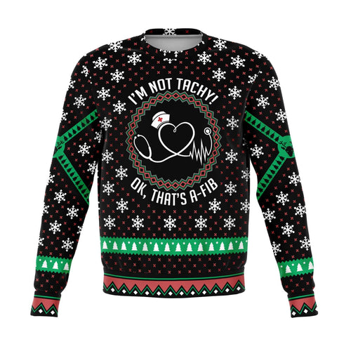 Weihnachtspullover - "I'm not tachy!"