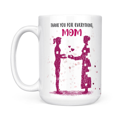 Mom I Know Its Not Easy Mug Gift For Mom From Daughter