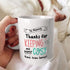 Gift For Expecting Mom Thanks For Keeping Me Super Cosy Mug