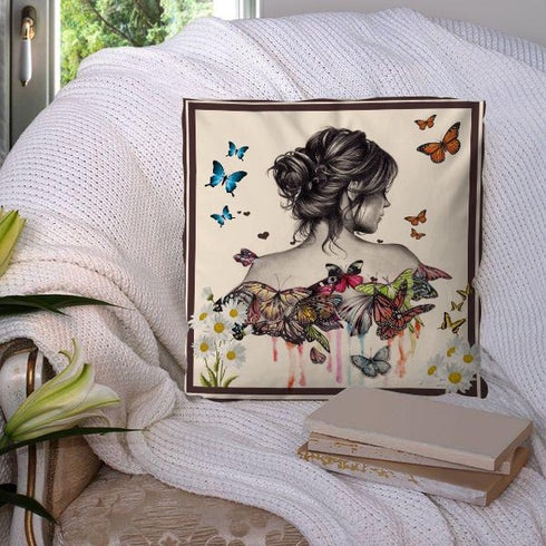 Kissenbezüge - Schmetterling