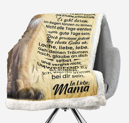 Divesart - Decke von Mutter zu Tochter - "Ich werde immer da sein"