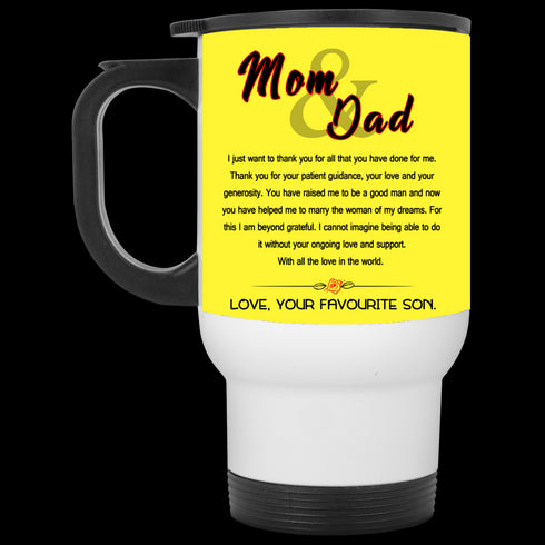 Awesome Gift For Your Parents Thank You For Your Love Mug - Famh