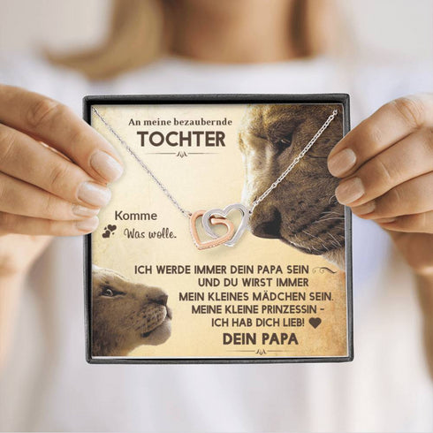 "An meine Tochter" Halskette - Lion 2