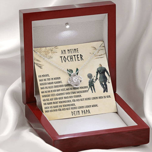 "An meine Tochter" Halskette - Wikinger