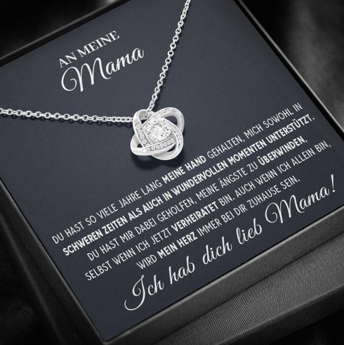 "An meine Mama" Halskette - mein Herz