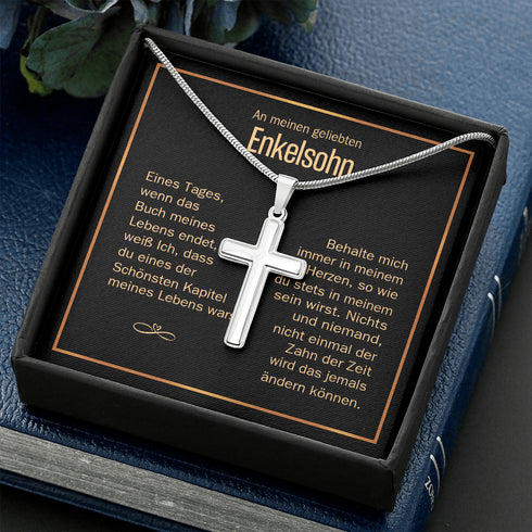 "An meine Enkelsohn" Halskette - Schöne Kapitel