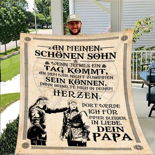 Divesart - Decke vom Vater an den Sohn - "Ich glaube immer an dich"