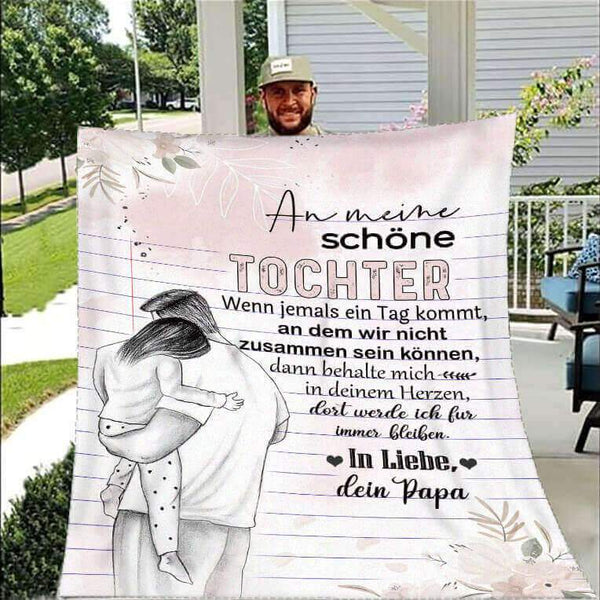 Divesart - Decke vom Vater an die Tochter - "Ein Hauch von Liebe"