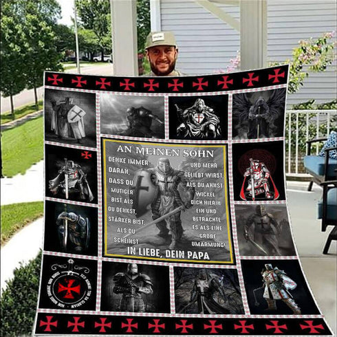 Divesart - Decke vom Vater an den Sohn - "Du bist mein Ritter"