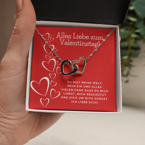 Halskette für einen geliebten Menschen - "Du bist immer in meinen Gedanken"