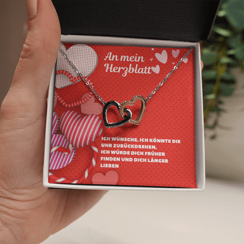 Halskette für einen geliebten Menschen - "Die Bande unserer Liebe"