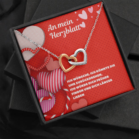 Halskette für einen geliebten Menschen - "Die Bande unserer Liebe"