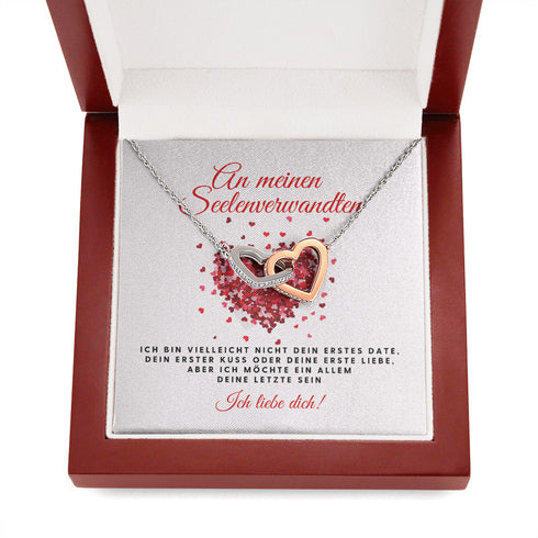 Halskette für einen geliebten Menschen - "Wir sind für immer zusammen"