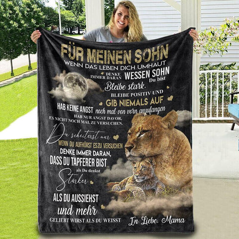 Divesart - Decke von Mutter zu Sohn - "Die Kraft der väterlichen Liebe"