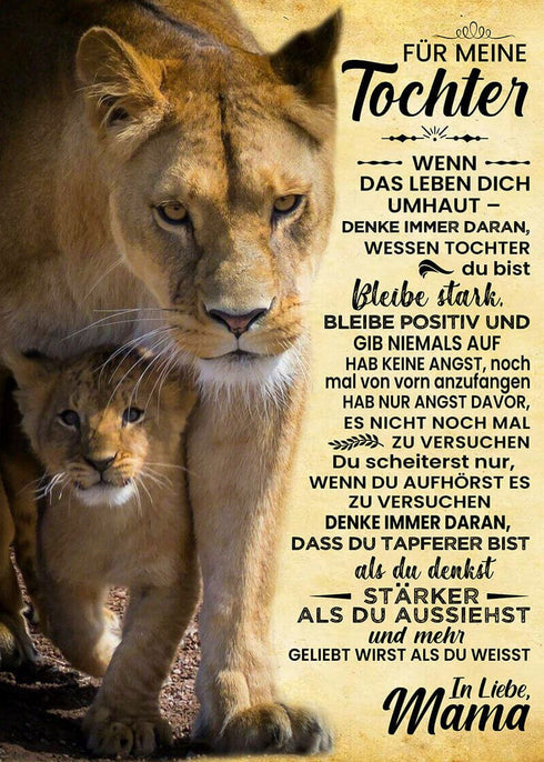 Divesart - Decke von Mutter zu Tochter - "Mein wertvollster Schatz"