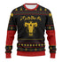 Black Bull Xmas Unisex Wool Sweater
