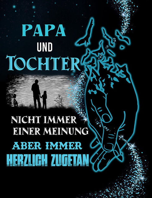 Divesart - Decke vom Vater an die Tochter - "Papas Tochter"