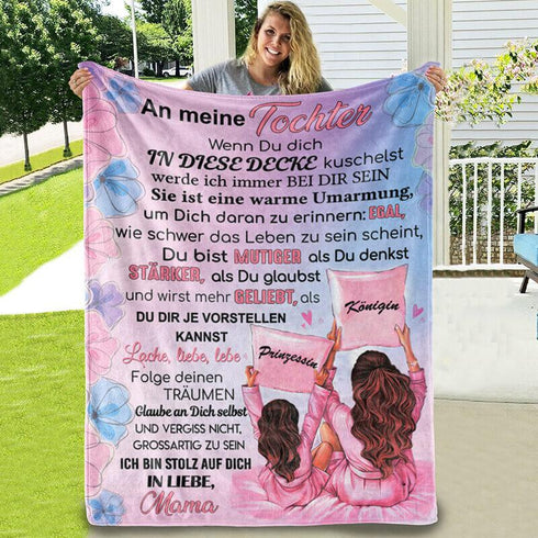 Divesart - Decke von Mutter zu Tochter - "Es macht immer Spaß mit dir"