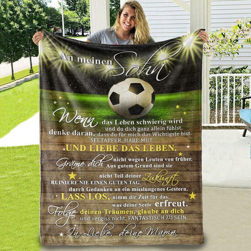 Divesart - Decke von Mutter zu Sohn - "Ich bin immer stolz auf dich"