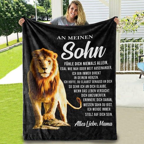 Divesart - Decke von Mutter zu Sohn - "Du bist eine Kraft"