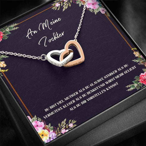 Herz Kette - An Meine Tochter